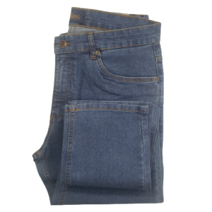 Calça jeans azul clara masculina linha tradicional