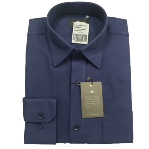 Camisa de flanela azul marinho