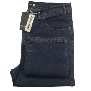 Calça Pierre Cardin plus size jeans azul