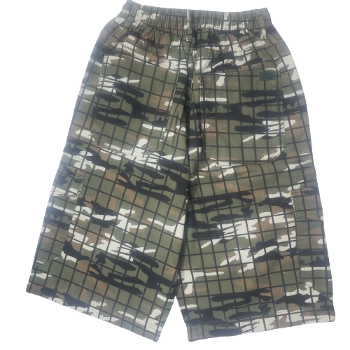 Bermuda cargo camuflada masculina