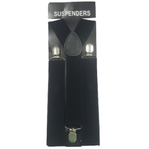 Suspensório masculino preto